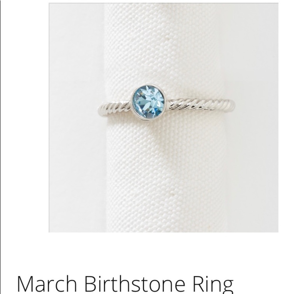 Touchstone Crystal Birthstone Ring